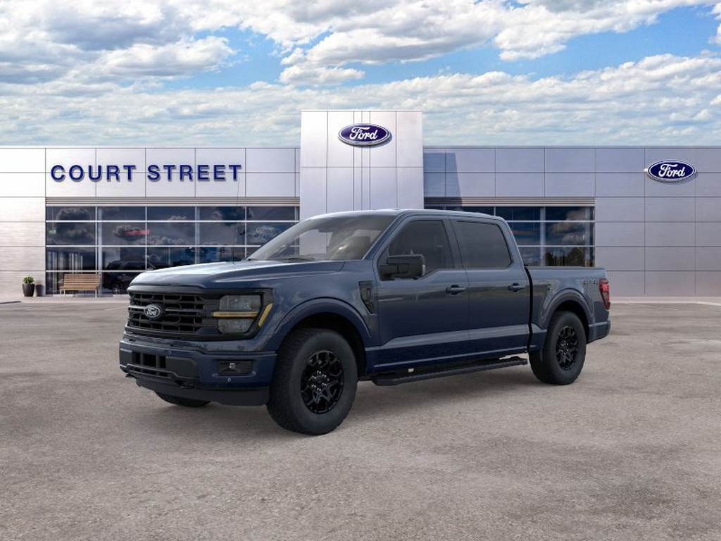 Antimatter Blue 2026 Ford F-150 Pickup Truck Four-Wheel Drive Automatic