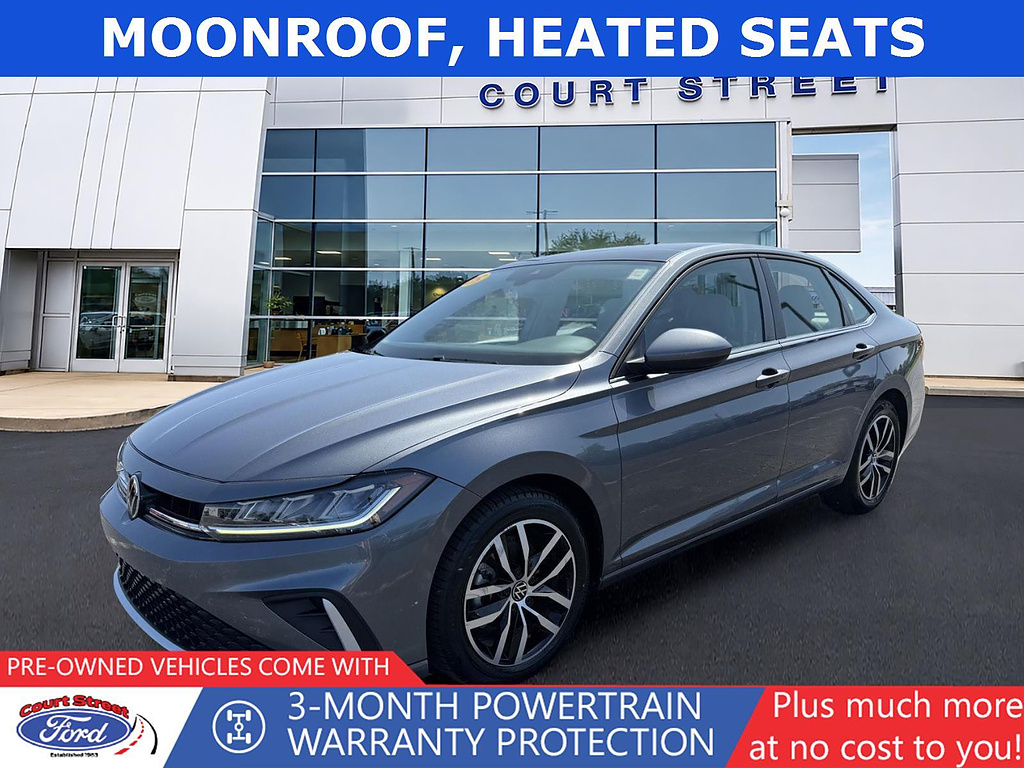 Monument Gray 2025 Volkswagen Jetta Sedan Front-Wheel Drive Automatic