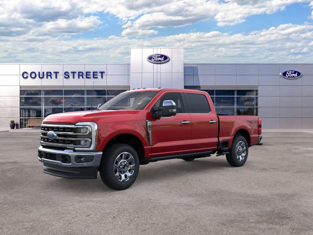 Ruby Red Metallic Tinted Clearcoat 2026 Ford F-250 Super Duty Pickup Truck Four-Wheel Drive Automatic