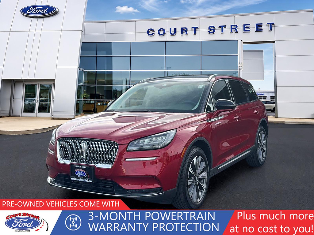 Red Carpet 2020 Lincoln Corsair SUV / Crossover Front-Wheel Drive 8-Speed Automatic