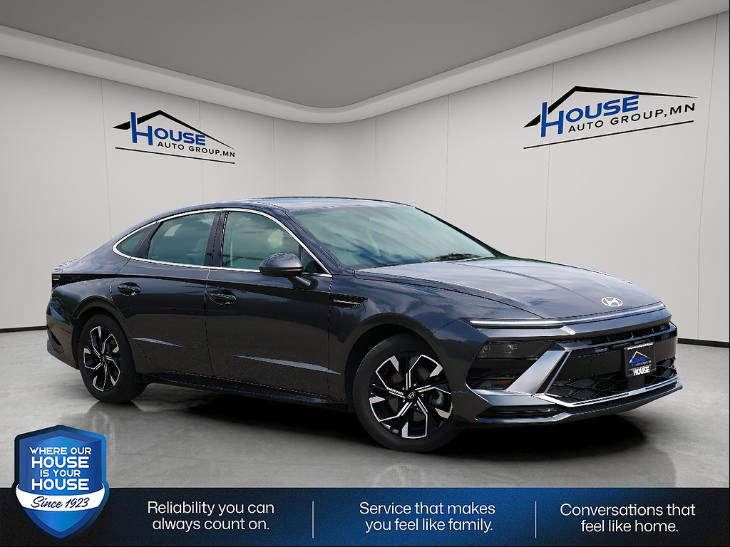 Portofino Gray Metallic 2025 Hyundai Sonata Sedan Front-Wheel Drive 8-Speed Automatic
