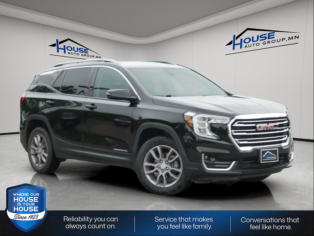 Black (Ebony Twilight Metallic) 2024 GMC Terrain SUV / Crossover All-Wheel Drive 9-Speed Automatic