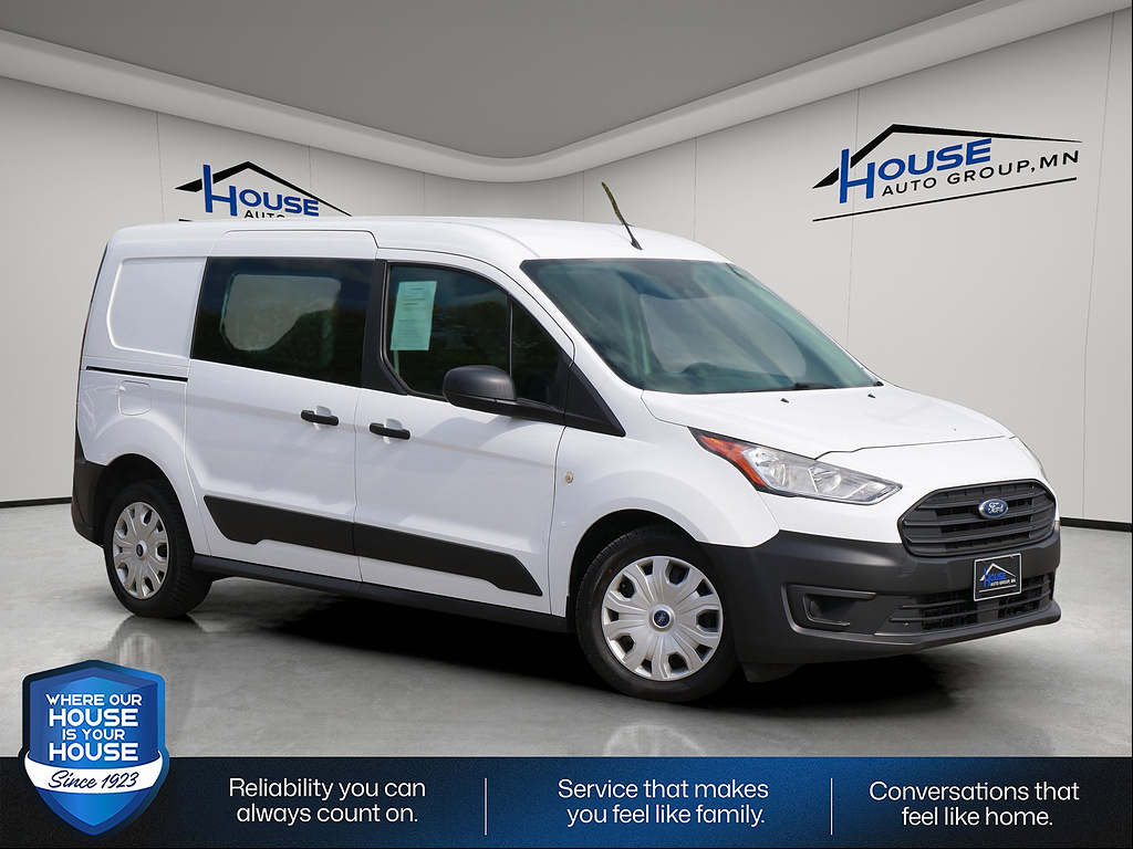 Frozen White 2020 Ford Transit Connect Van Front-Wheel Drive 8-Speed Automatic