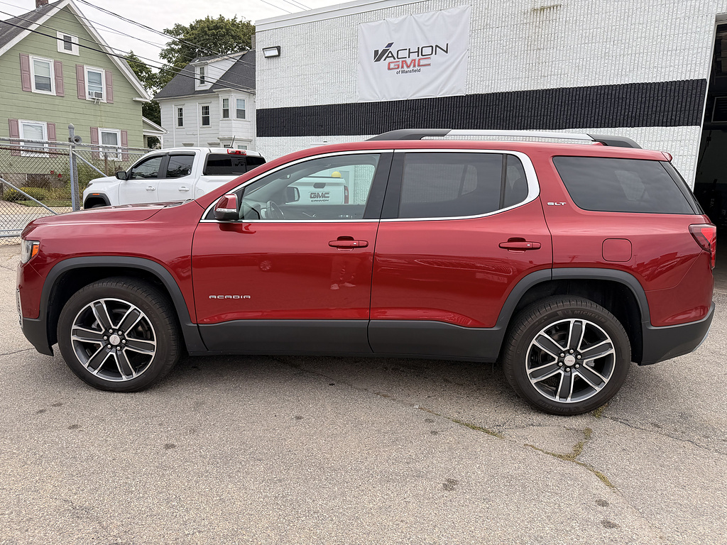Volcanic Red Tintcoat 2023 GMC Acadia SUV / Crossover Four-Wheel Drive 9-Speed Automatic