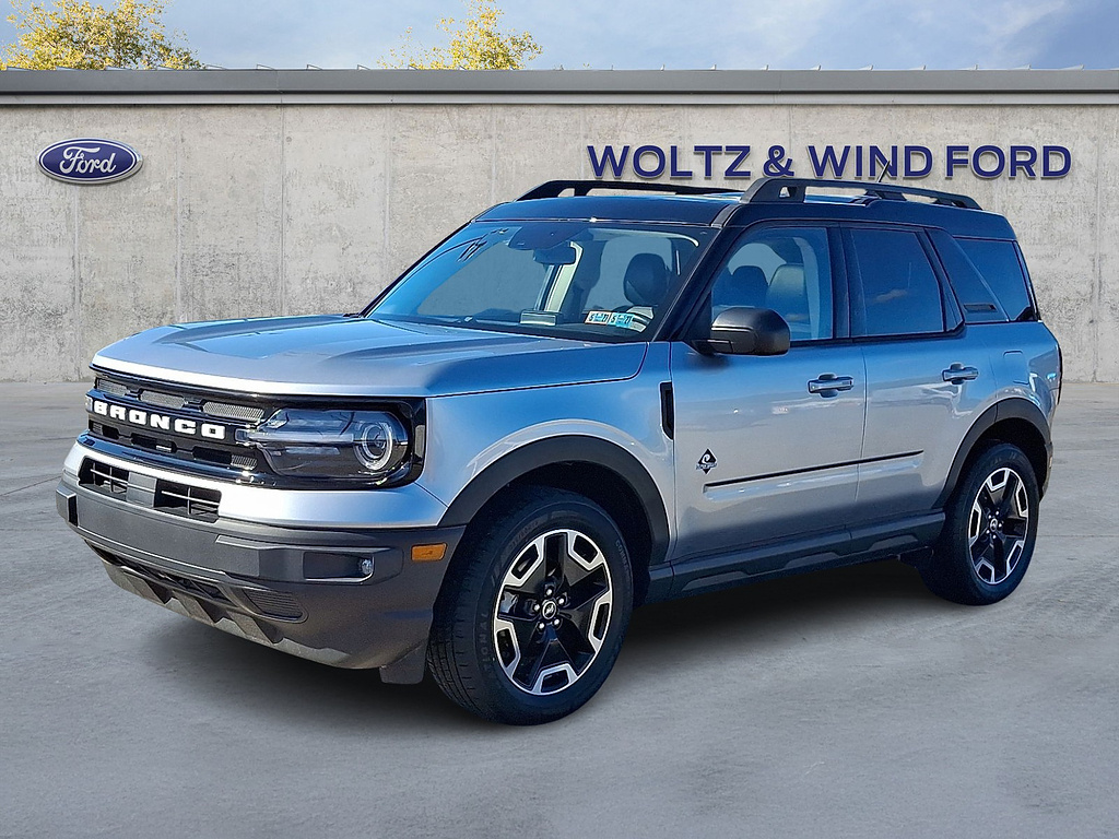 2022 Ford Bronco Sport Outer Banks Iconic Silver at Altoona Honda