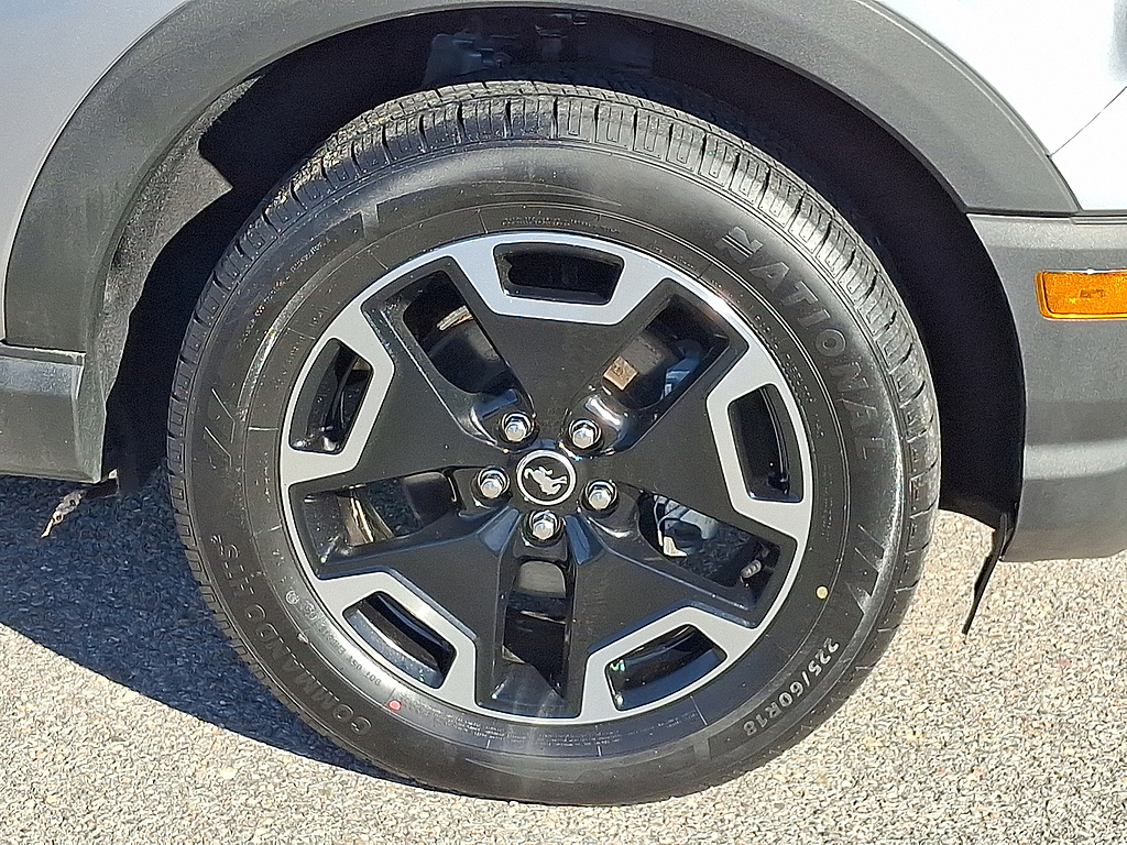 2022 Ford Bronco Sport Outer Banks Iconic Silver at Altoona Honda