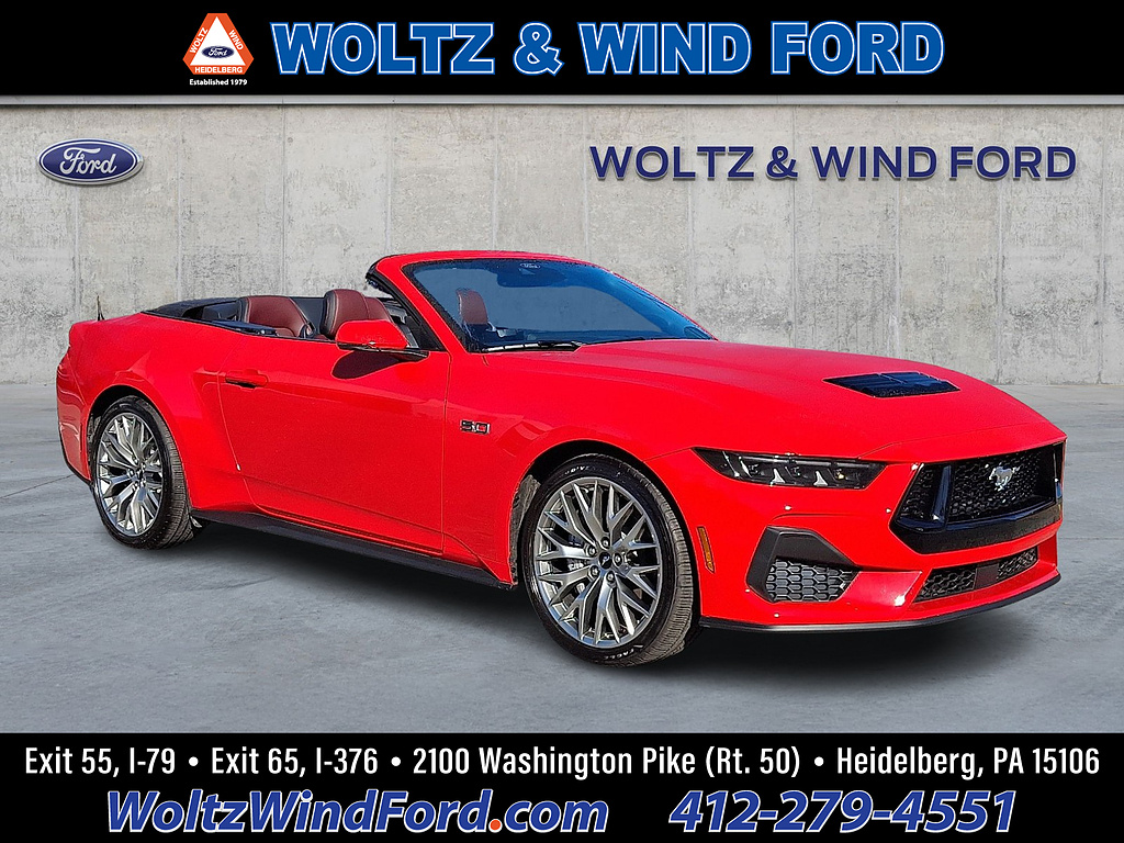 2026 Ford Mustang GT Premium RED at Woltz & Wind Ford