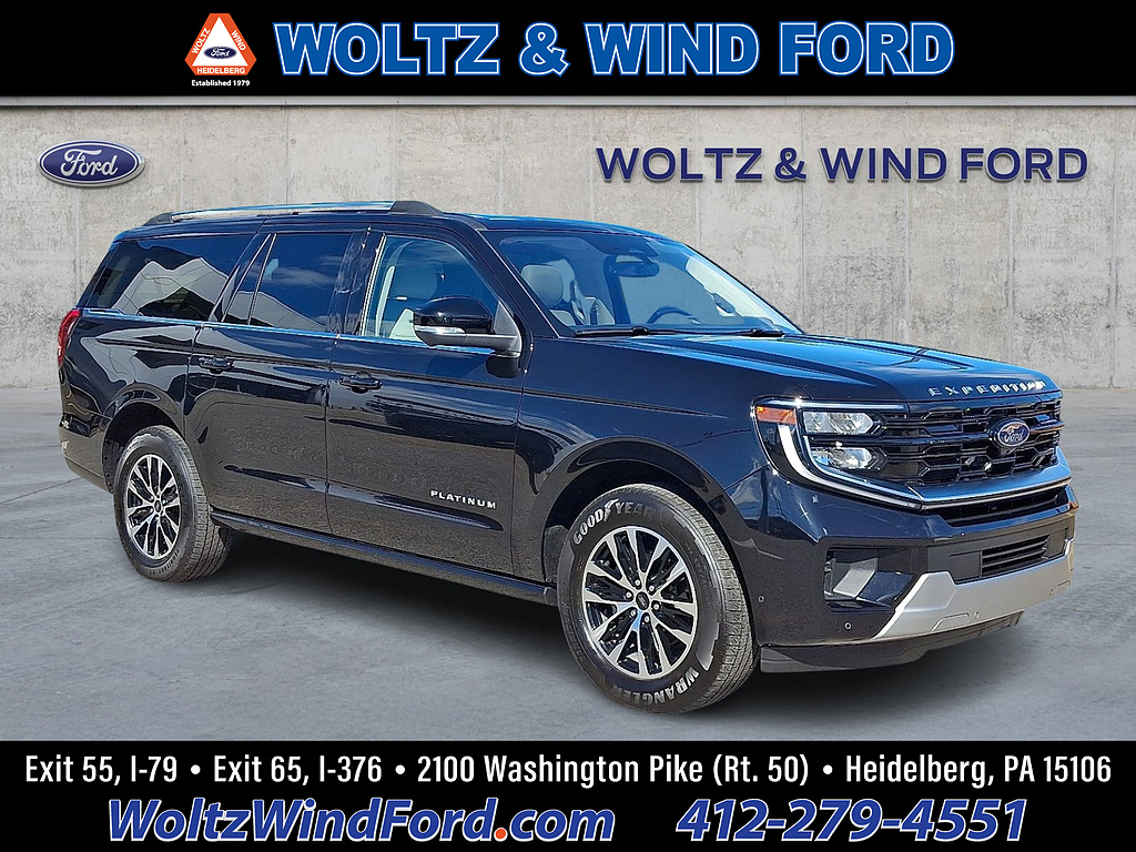 2025 Ford Expedition Max Platinum Agate Black at Lake View Ford