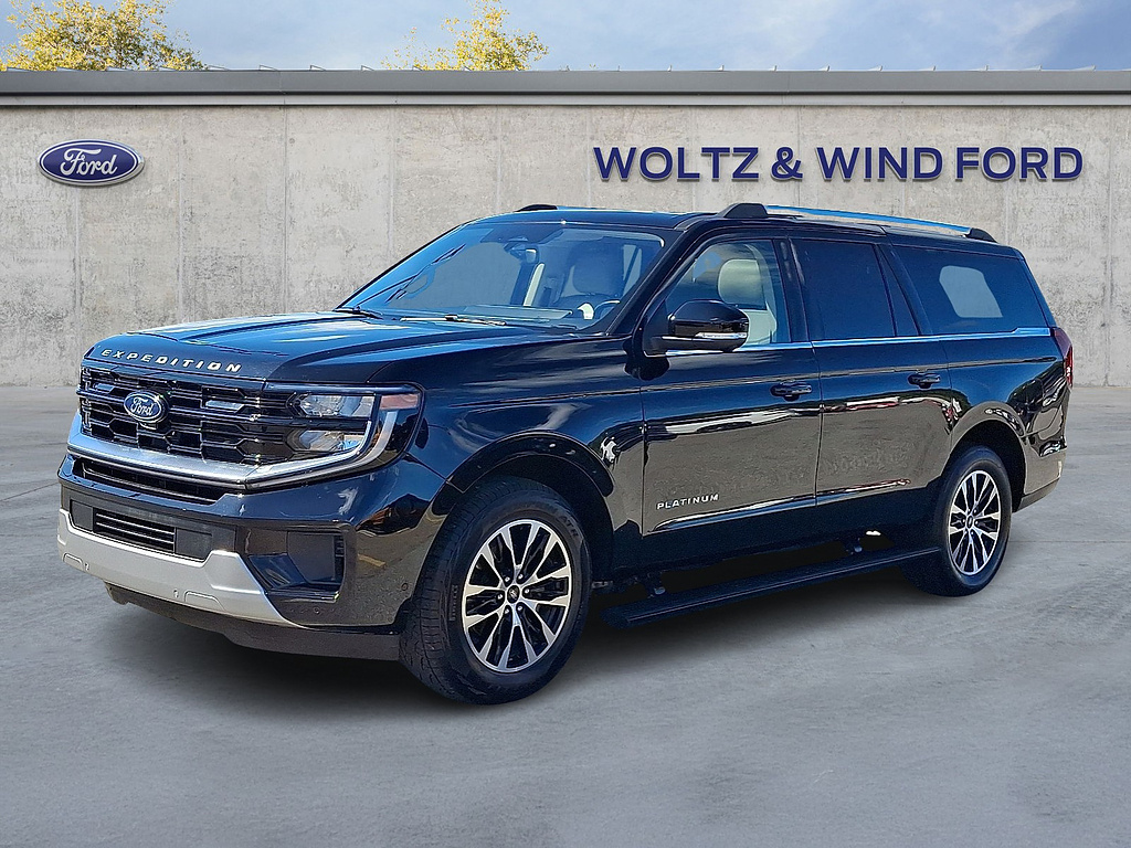 2025 Ford Expedition Max Platinum Agate Black at Lake View Ford