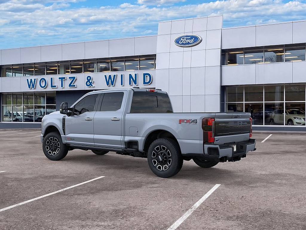 2026 Ford Super Duty F-250 SRW Platinum Glacier Gray Metallic Tri-Coat at Washington Ford