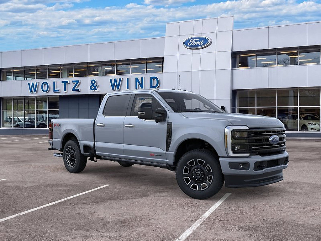 2026 Ford Super Duty F-250 SRW Platinum Glacier Gray Metallic Tri-Coat at Washington Ford