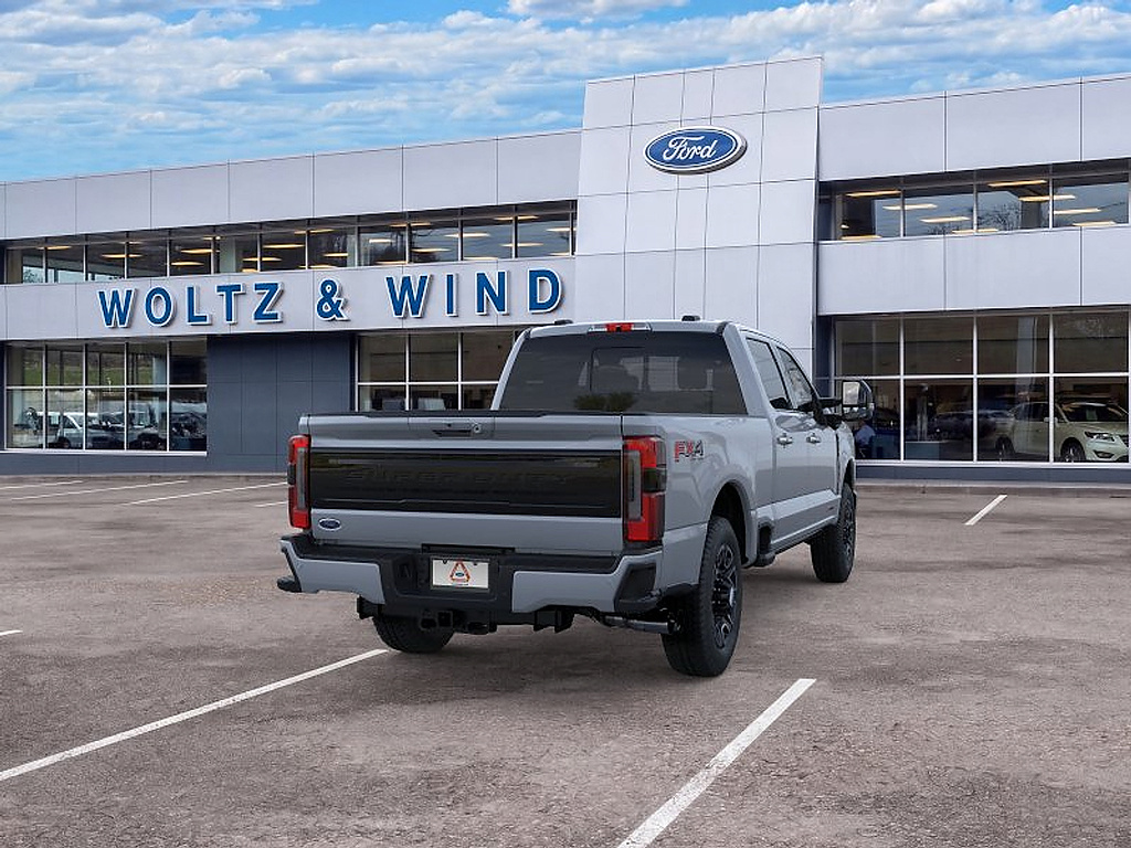2026 Ford Super Duty F-250 SRW Platinum Glacier Gray Metallic Tri-Coat at Washington Ford