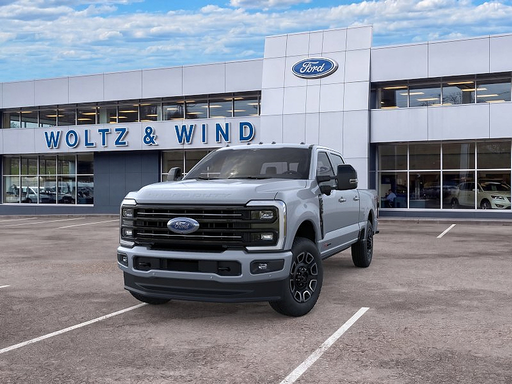 2026 Ford Super Duty F-250 SRW Platinum Glacier Gray Metallic Tri-Coat at Washington Ford
