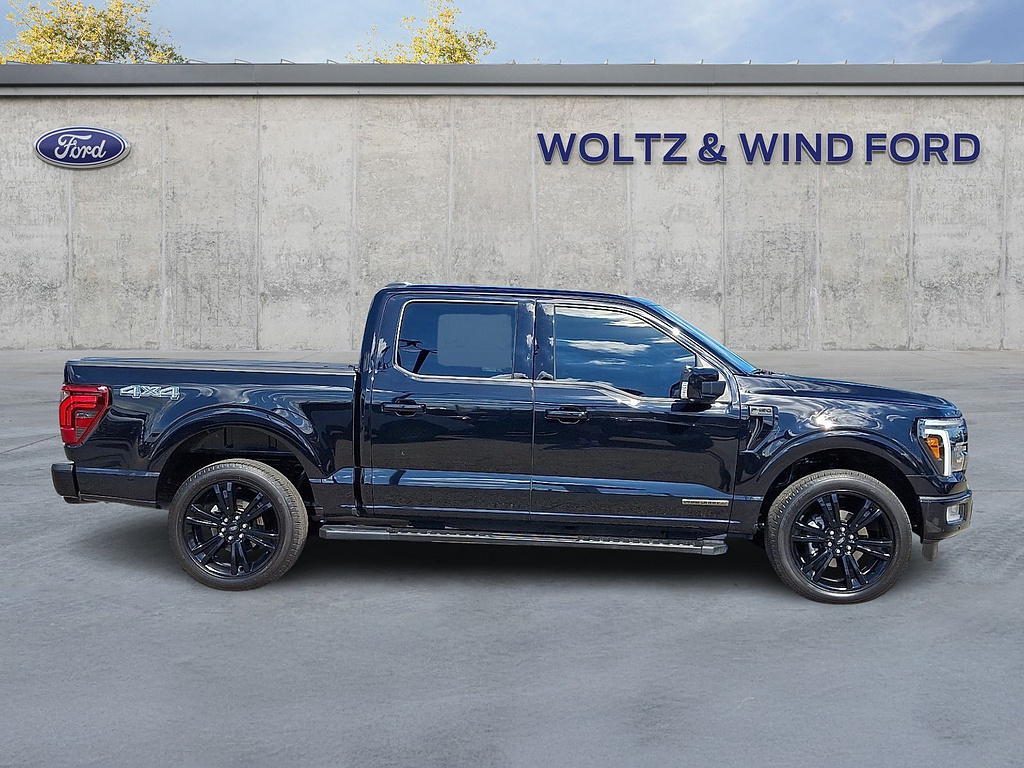 2024 Ford F-150 Lariat Agate Black at Woltz & Wind Ford