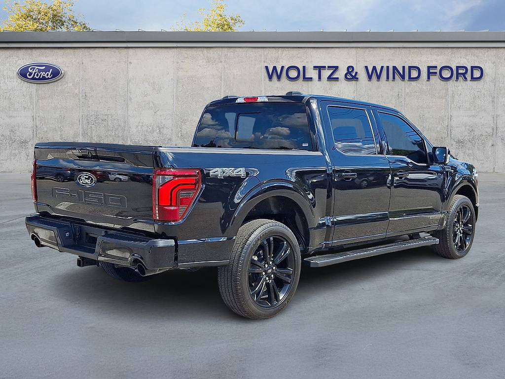 2024 Ford F-150 Lariat Agate Black at Woltz & Wind Ford