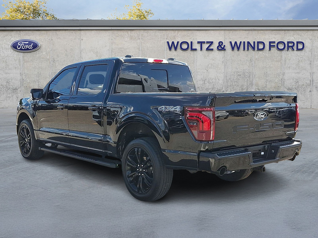 2024 Ford F-150 Lariat Agate Black at Woltz & Wind Ford