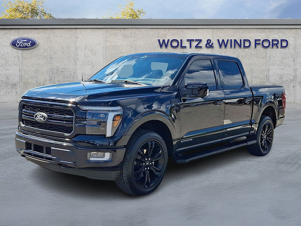2024 Ford F-150 Lariat Agate Black at Woltz & Wind Ford