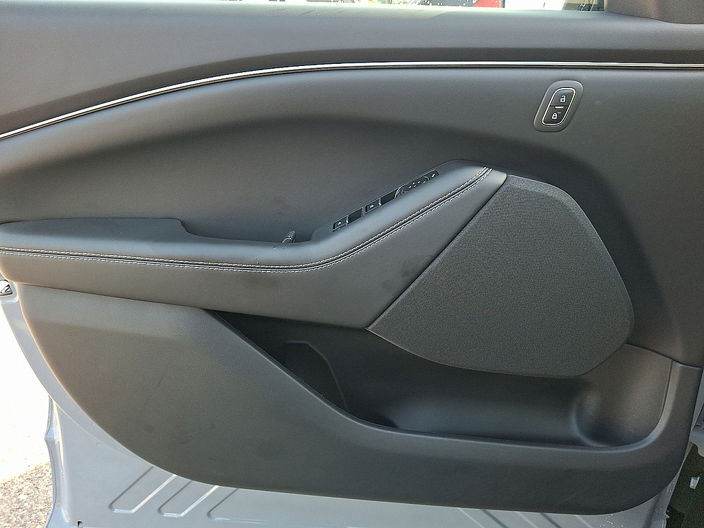 2025 Ford Mustang Mach-E Select Glacier Gray Metallic Tri-Coat at Woltz & Wind Ford