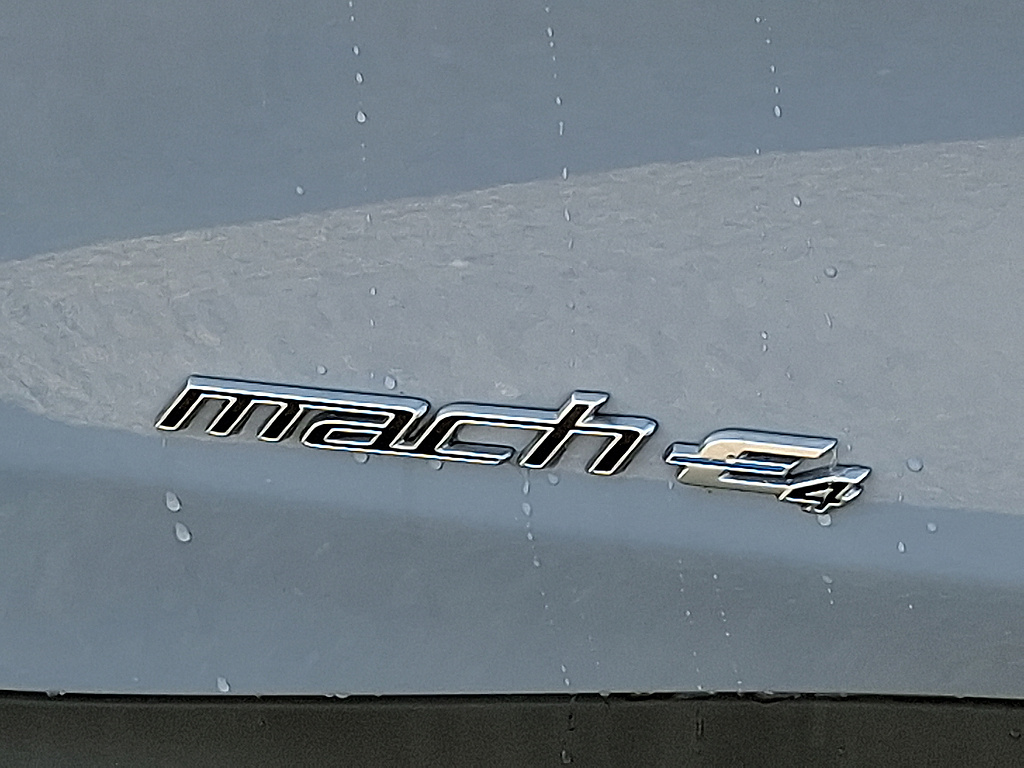 2025 Ford Mustang Mach-E Select Glacier Gray Metallic Tri-Coat at Woltz & Wind Ford
