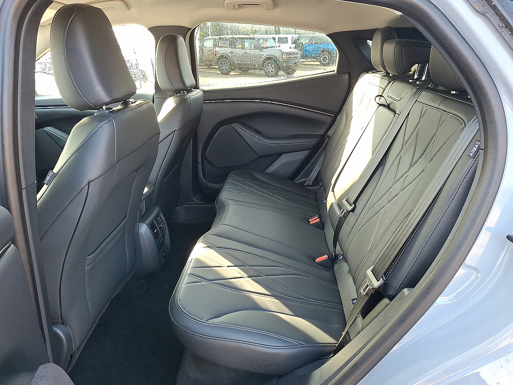 2025 Ford Mustang Mach-E Select Glacier Gray Metallic Tri-Coat at Woltz & Wind Ford