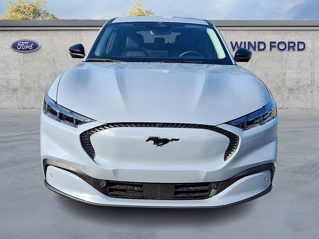 2025 Ford Mustang Mach-E Select Glacier Gray Metallic Tri-Coat at Woltz & Wind Ford