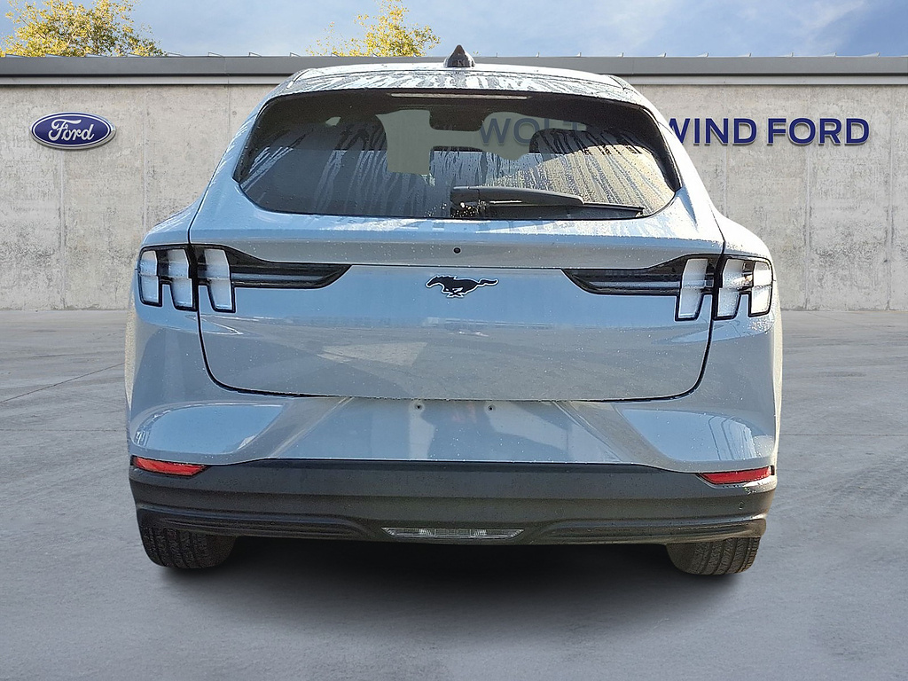 2025 Ford Mustang Mach-E Select Glacier Gray Metallic Tri-Coat at Woltz & Wind Ford