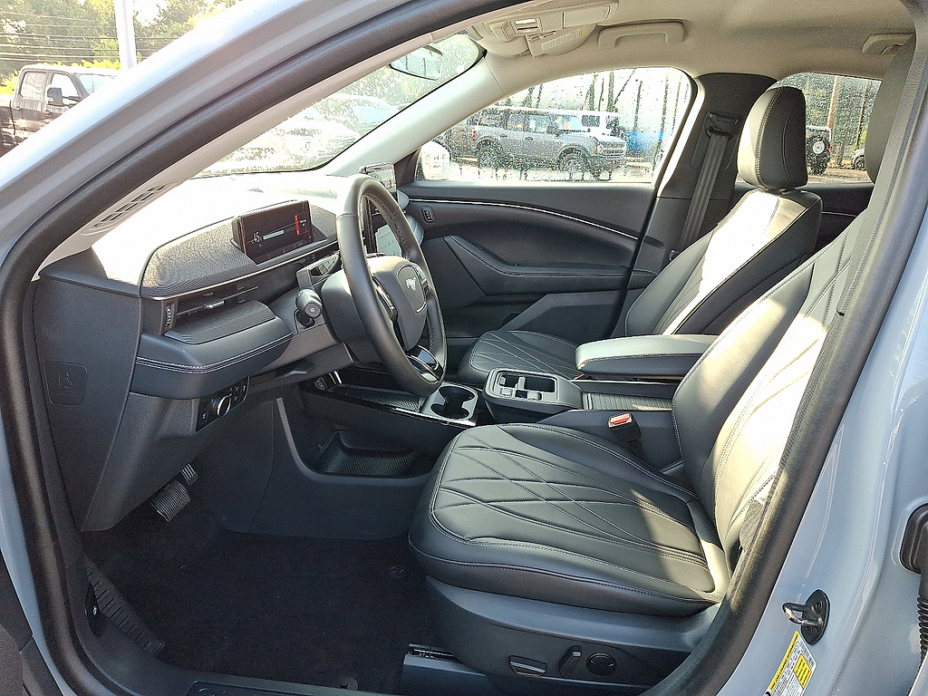 2025 Ford Mustang Mach-E Select Glacier Gray Metallic Tri-Coat at Woltz & Wind Ford