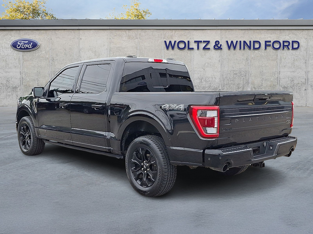 2023 Ford F-150 Platinum Agate Black at Washington Ford