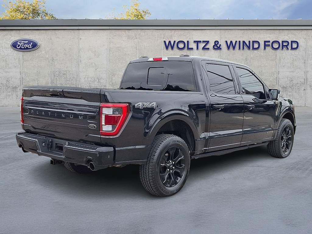 2023 Ford F-150 Platinum Agate Black at Washington Ford