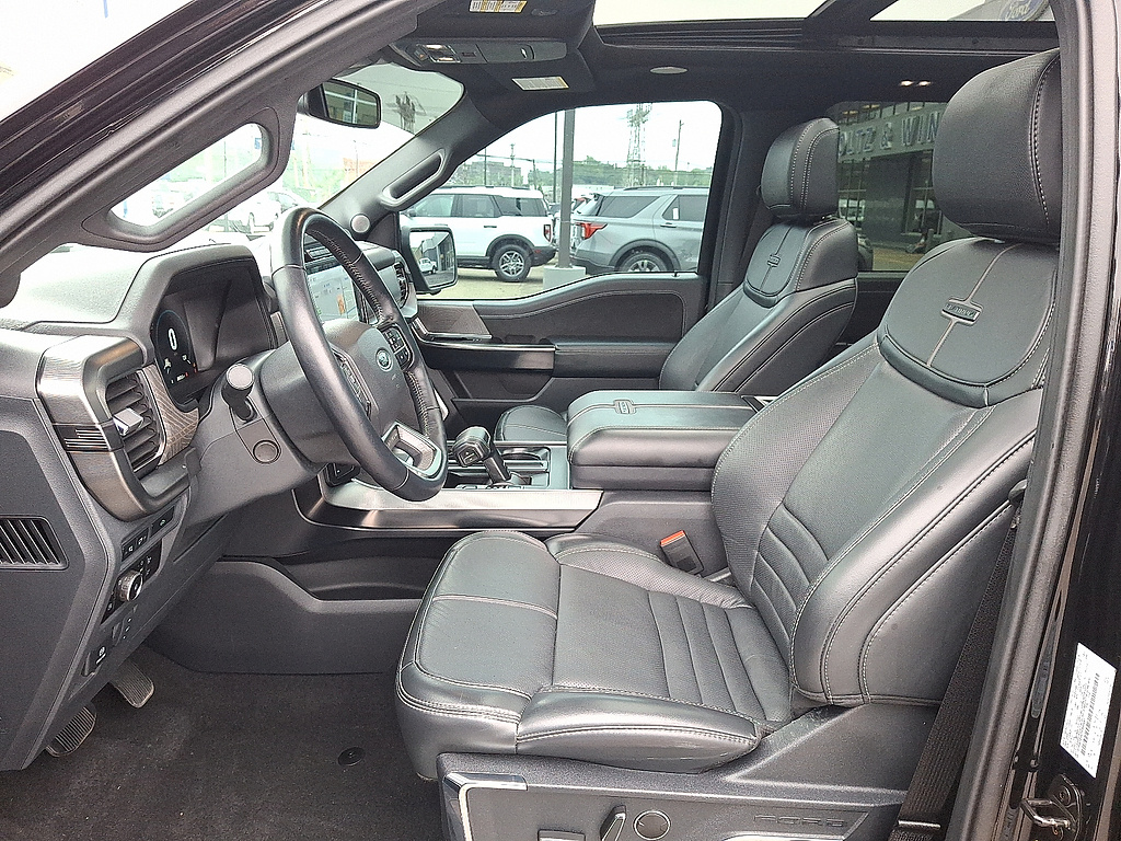 2023 Ford F-150 Platinum Agate Black at Washington Ford