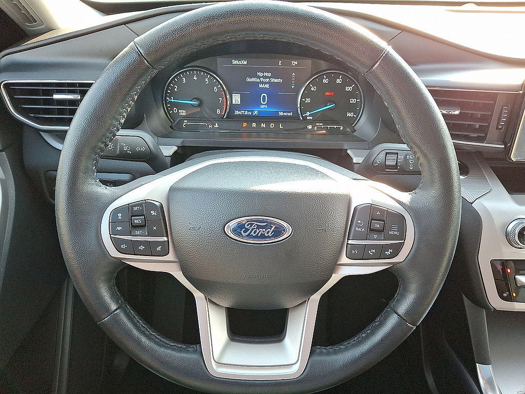2024 Ford Explorer XLT Star White Metallic Tri-Coat at Washington Ford