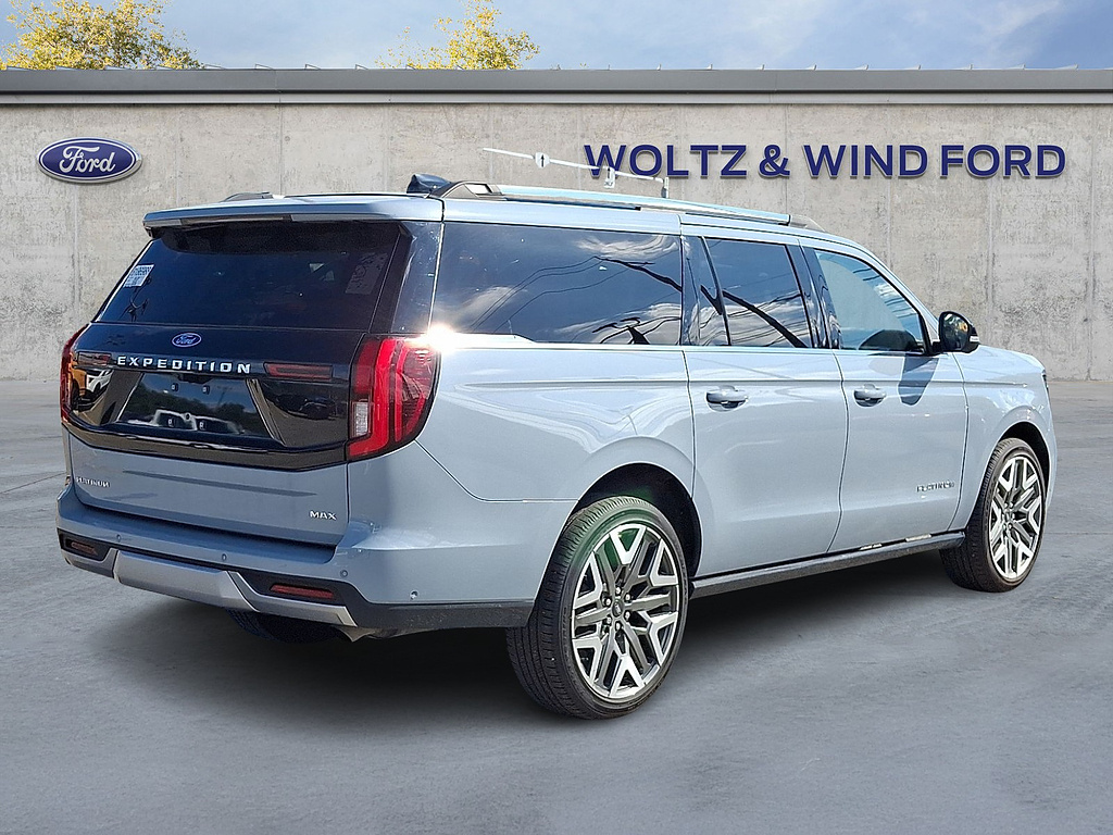2025 Ford Expedition Max Platinum Glacier Gray Metallic Tri-Coat at Lake View Ford