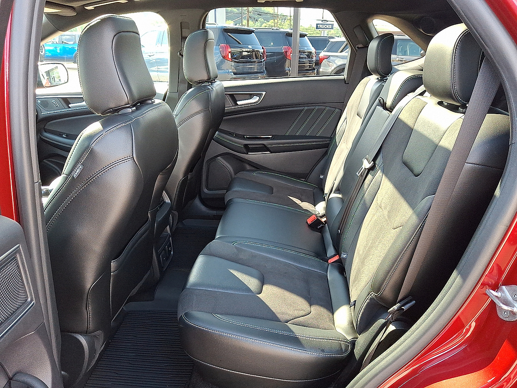 2020 Ford Edge ST Rapid Red Metallic Tinted Clearcoat at Lake View Ford