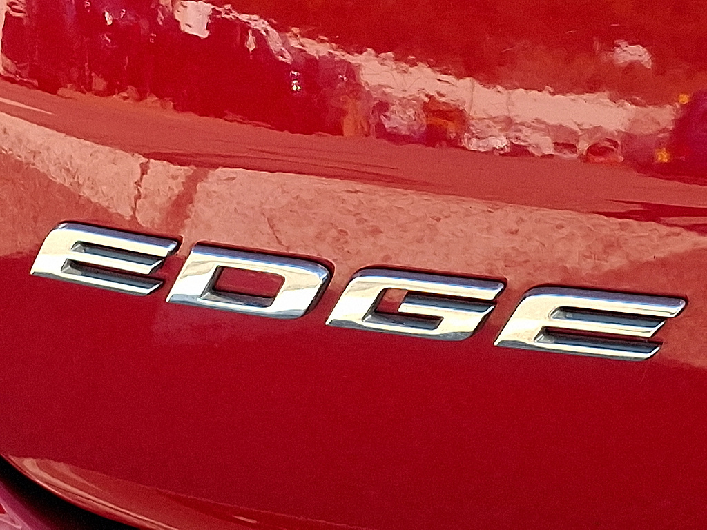 2020 Ford Edge ST Rapid Red Metallic Tinted Clearcoat at Lake View Ford