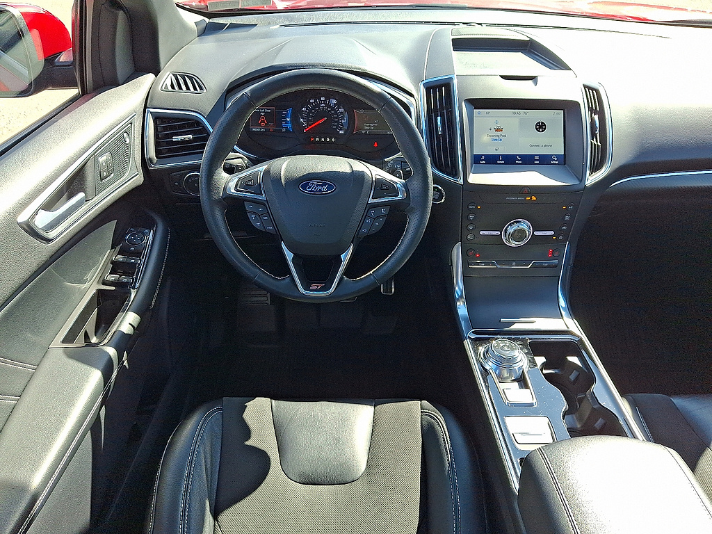 2020 Ford Edge ST Rapid Red Metallic Tinted Clearcoat at Lake View Ford