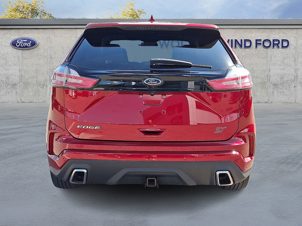 2020 Ford Edge ST Rapid Red Metallic Tinted Clearcoat at Lake View Ford