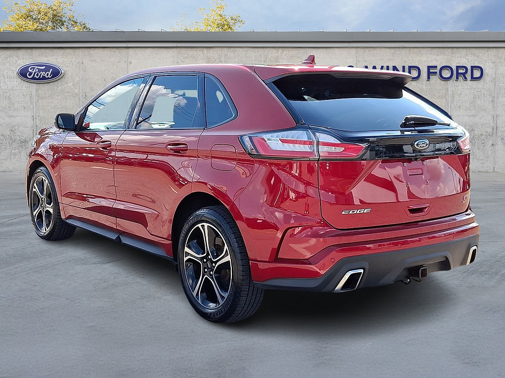 2020 Ford Edge ST Rapid Red Metallic Tinted Clearcoat at Rick Weaver GMC