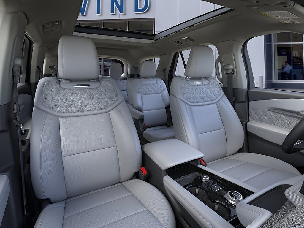 2026 Ford Explorer Platinum Star White Metallic Tri-Coat at Altoona Honda