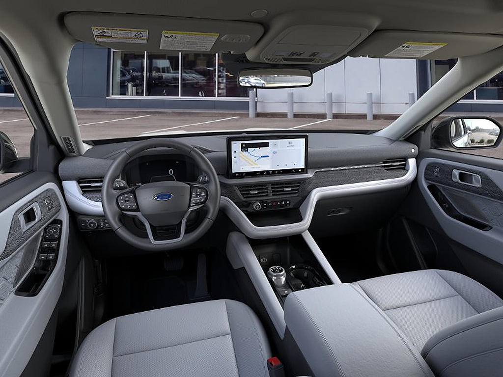 2026 Ford Explorer Platinum Star White Metallic Tri-Coat at Altoona Honda