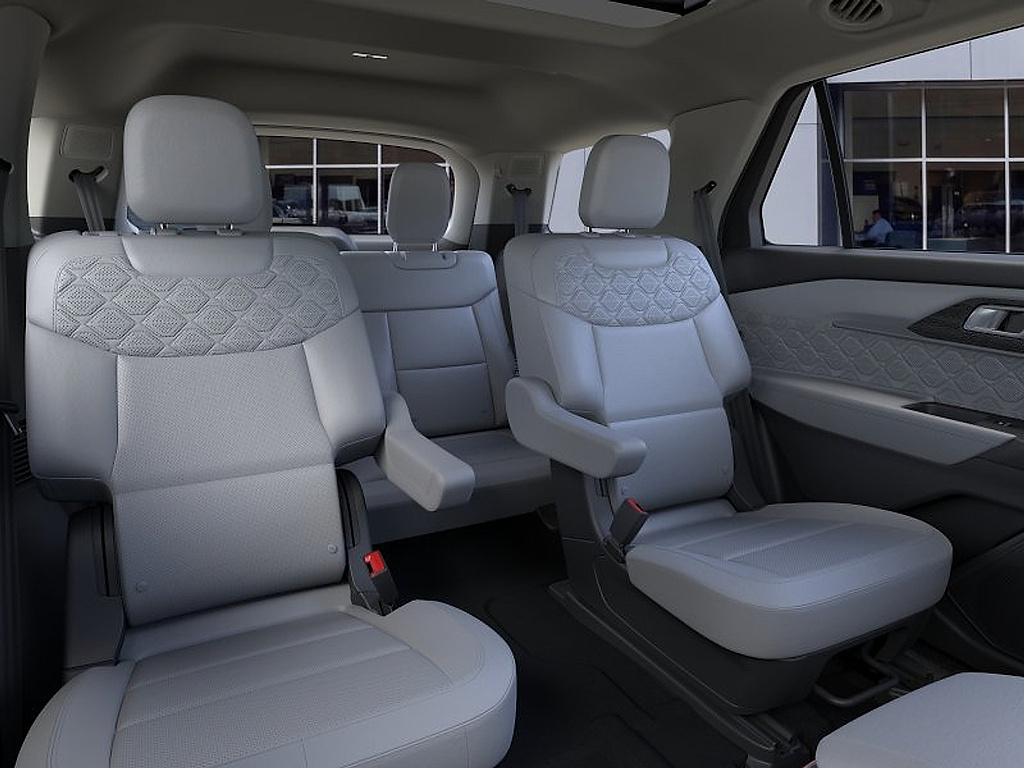 2026 Ford Explorer Platinum Star White Metallic Tri-Coat at Altoona Honda