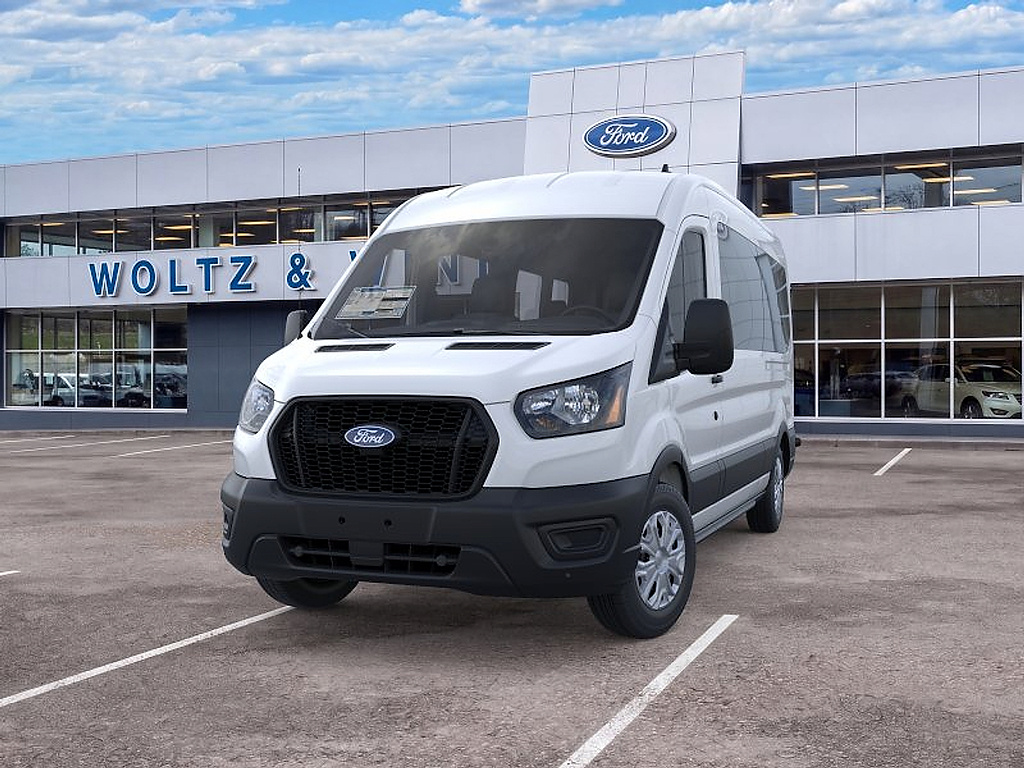2026 Ford Transit Passenger Wagon XL Oxford White at Woltz & Wind Ford