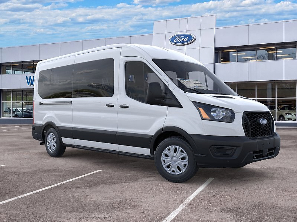 2026 Ford Transit Passenger Wagon XL Oxford White at Woltz & Wind Ford