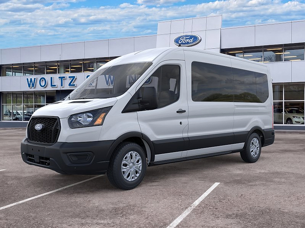 2026 Ford Transit Passenger Wagon XL Oxford White at Woltz & Wind Ford