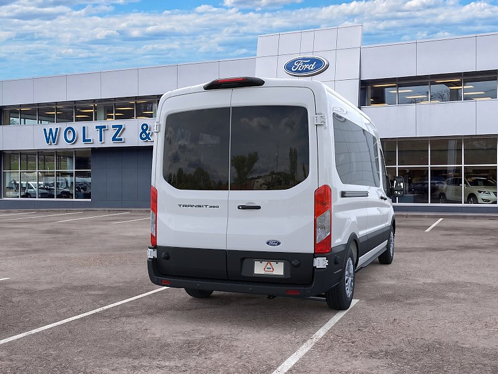 2026 Ford Transit Passenger Wagon XL Oxford White at Woltz & Wind Ford