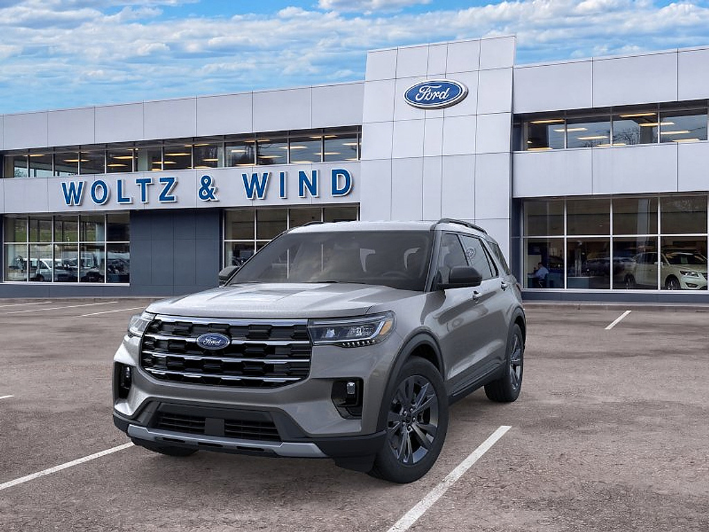 2026 Ford Explorer Active Carbonized Gray at McCandless Ford