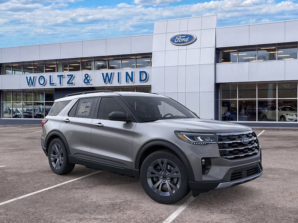 2026 Ford Explorer Active Carbonized Gray at McCandless Ford