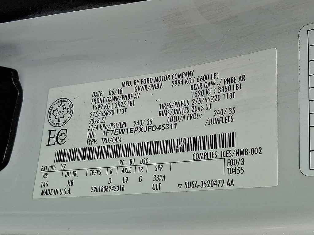 2018 Ford F-150 photo 27 of 31