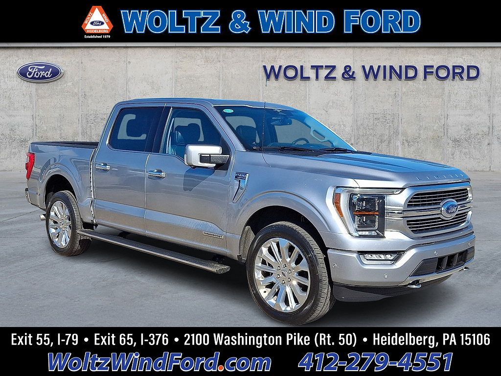 2023 Ford F-150 Limited Iconic Silver at Woltz & Wind Ford