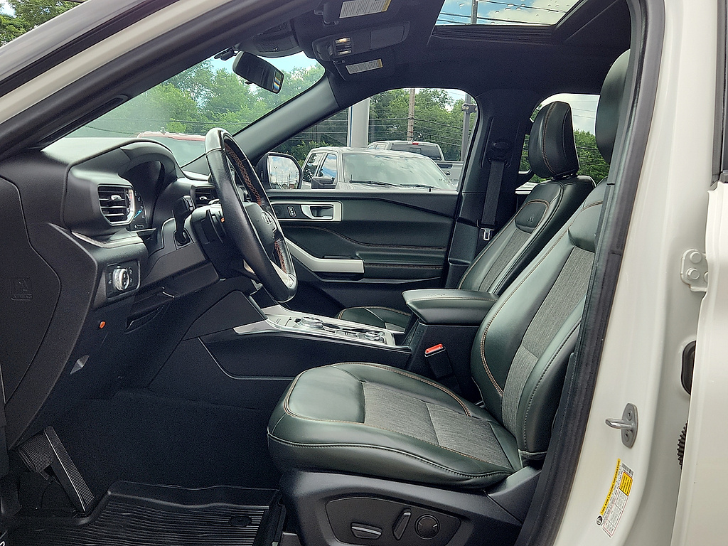 2022 Ford Explorer Timberline Star White Metallic Tri-Coat at Lake View Ford