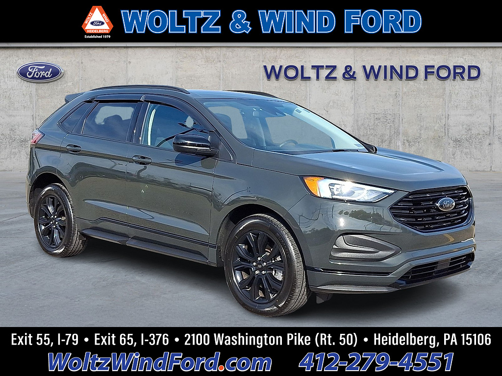 2022 Ford Edge SE Forged Green at Nick Chevrolet